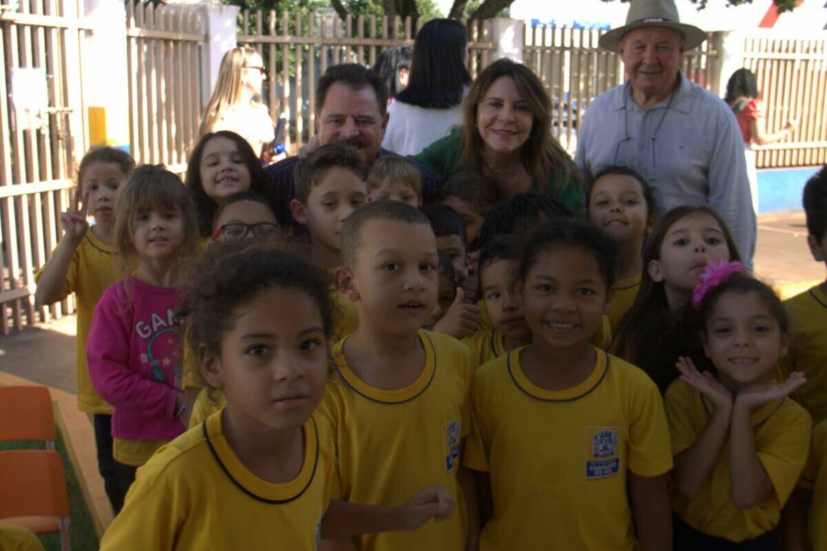 Imagem de compartilhamento para o artigo Prefeito João Carlos Krug inaugura ampliações em CEIs e escola municipal com investimentos de R$ 5,5 milhões da MS Todo dia